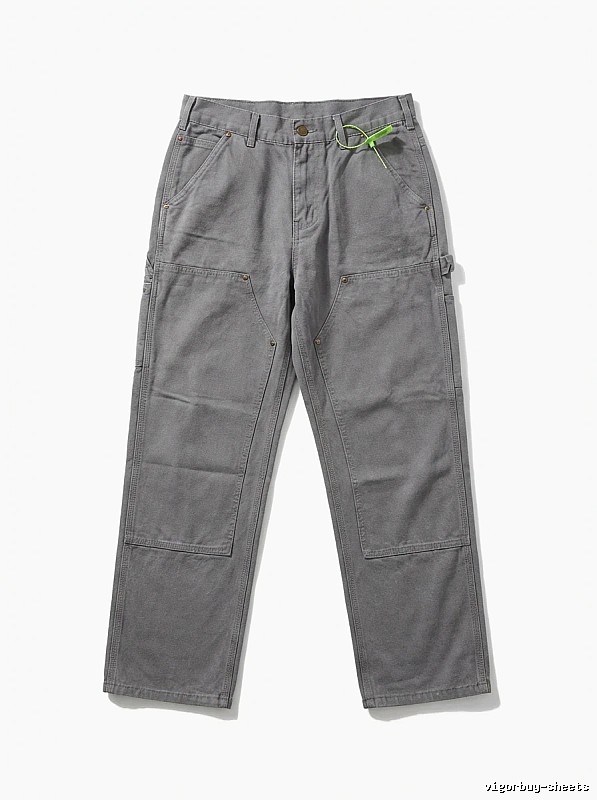 Carhartt workwear style cement gray long pants