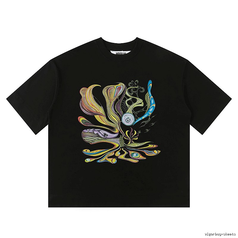 Abstract-style Black T-shirt of House of Errors
