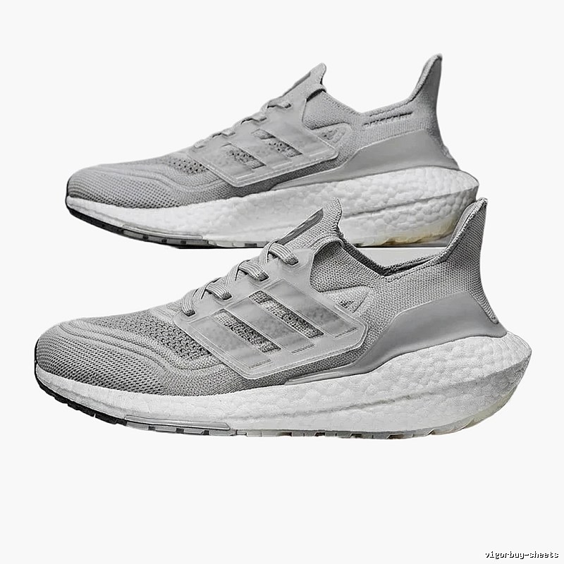 Adidas Climacool series grey sports shoes.