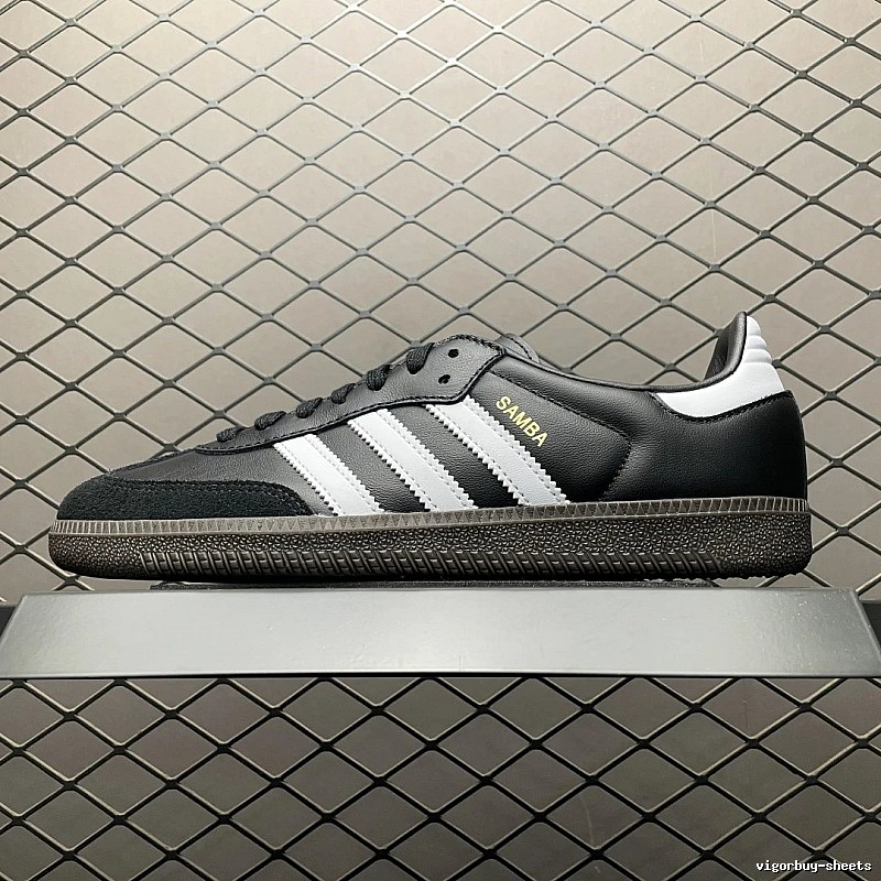 Adidas Low-Profile Sneakers with Streamlined Sole in Black and White