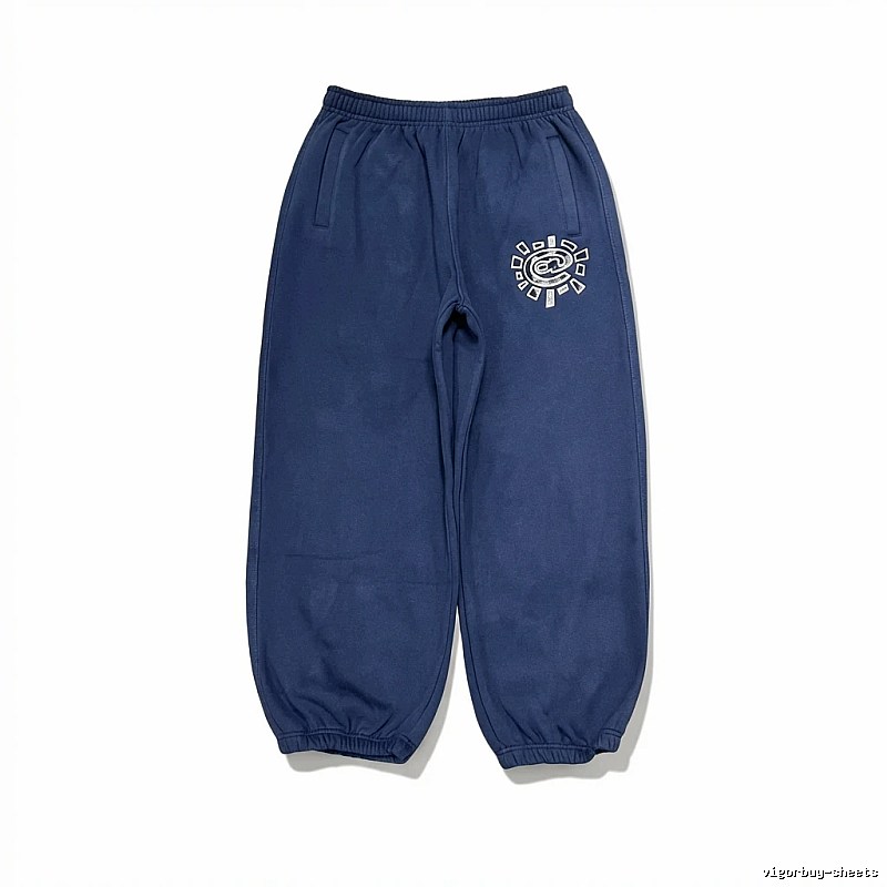 ADWYSD retro style navy blue sweatpants