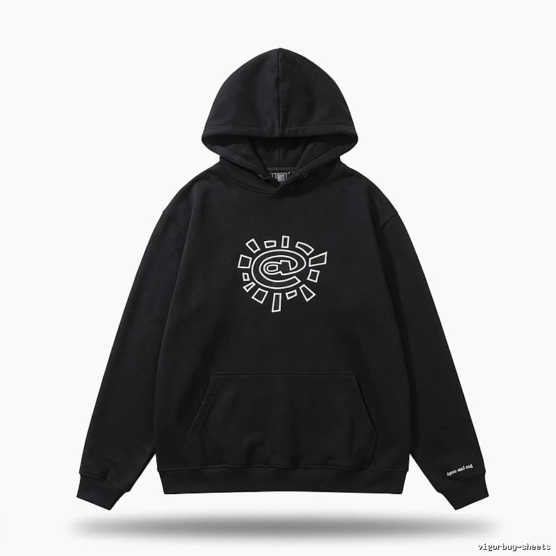 ADWYSD Sunflower Trendy Cool Black Hoodie