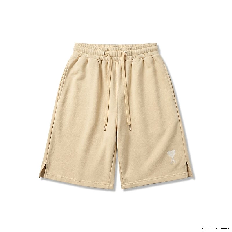 AMI casual style khaki shorts