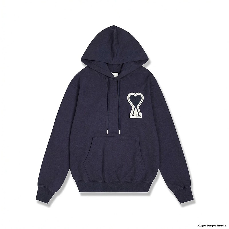 AMI Heart Pattern Hoodie