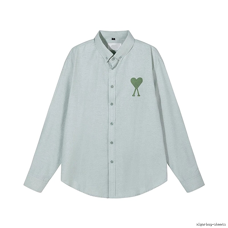 AMI Love Simple Style Grey Shirt