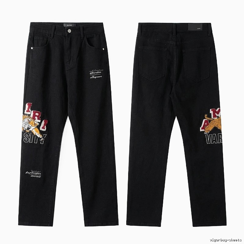 AMIRI retro - style black jeans