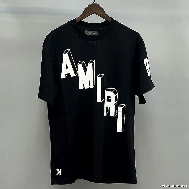 Amiri White Black Records Graphic T-Shirt Smart Casual