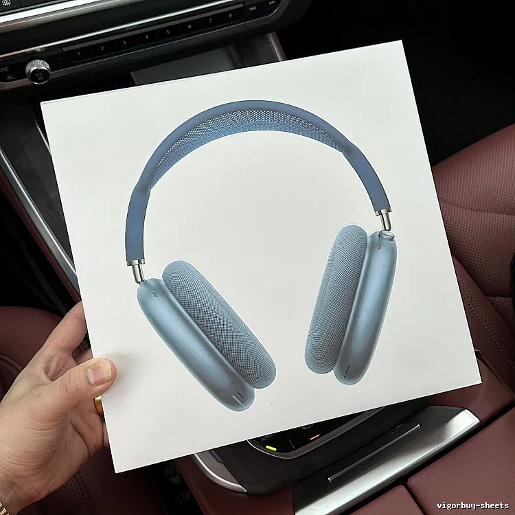 Apple AirPods Max Headphones in Sky Blue