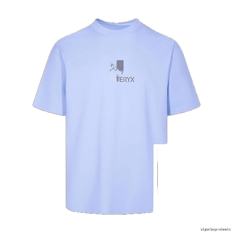 Arc'teryx Bone Logo Outdoor Casual Light Blue T-Shirt