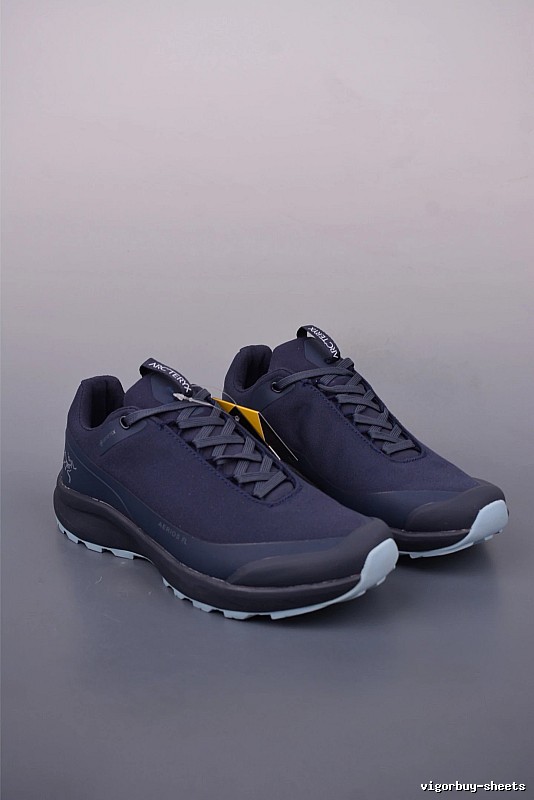 Arc'teryx Navy Blue Trail Sneakers and Treaded Trail Sole