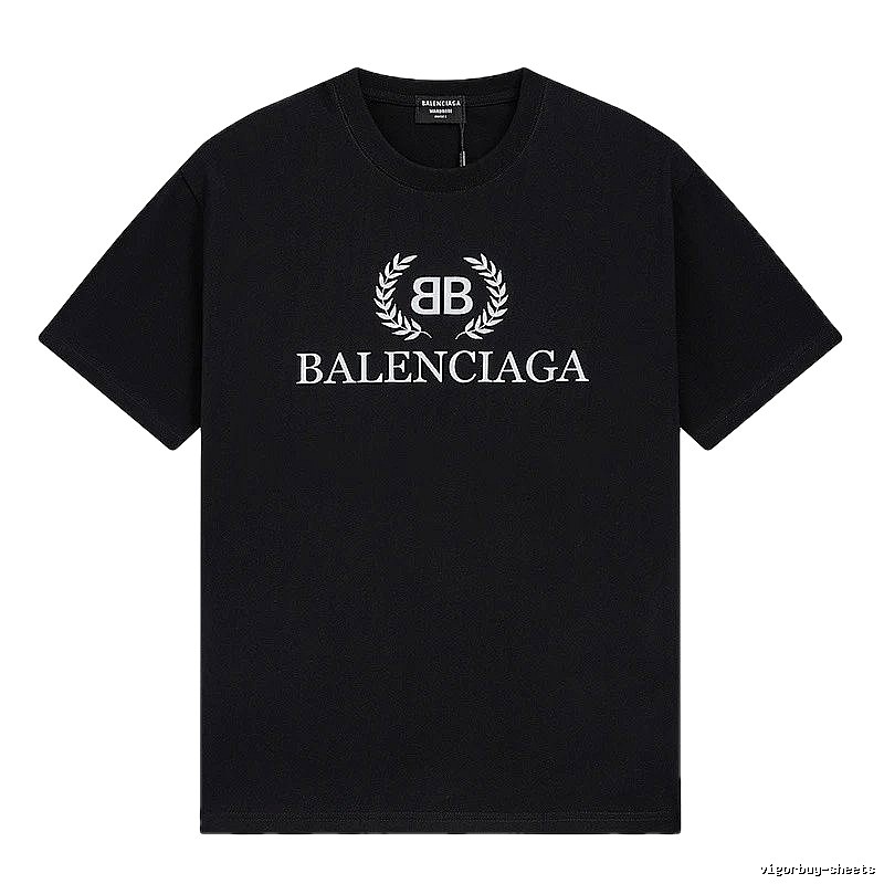 Balenciaga Classic Style Black T-shirt
