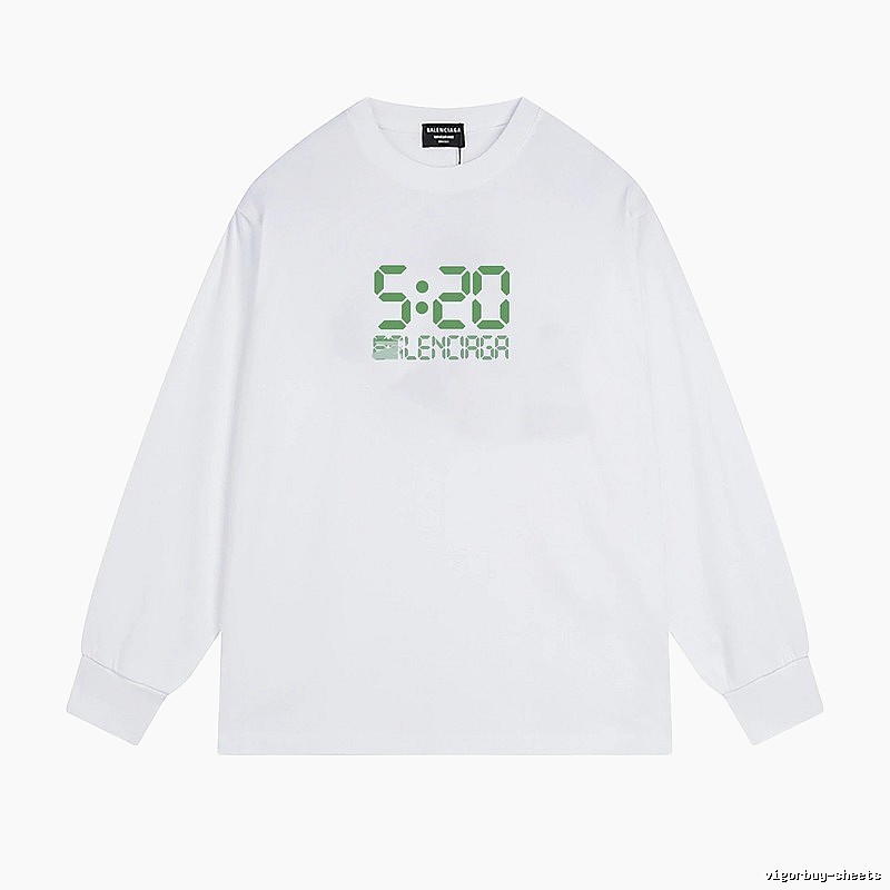 Balenciaga digital-style white T-shirt