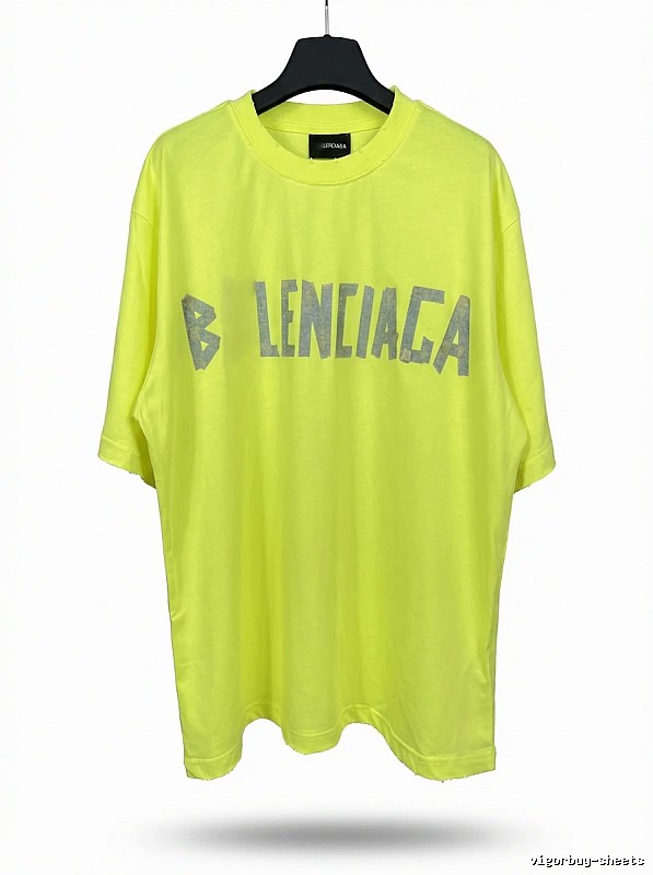 Balenciaga fluorescent style T-shirt