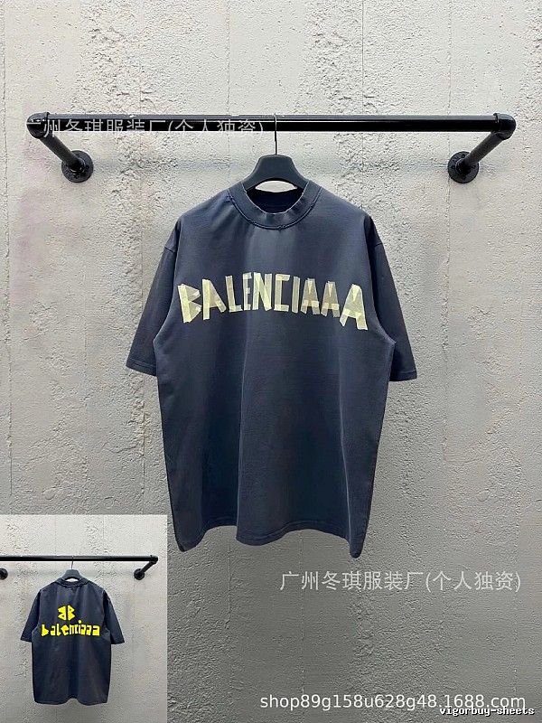 Balenciaga letter-style T-shirt