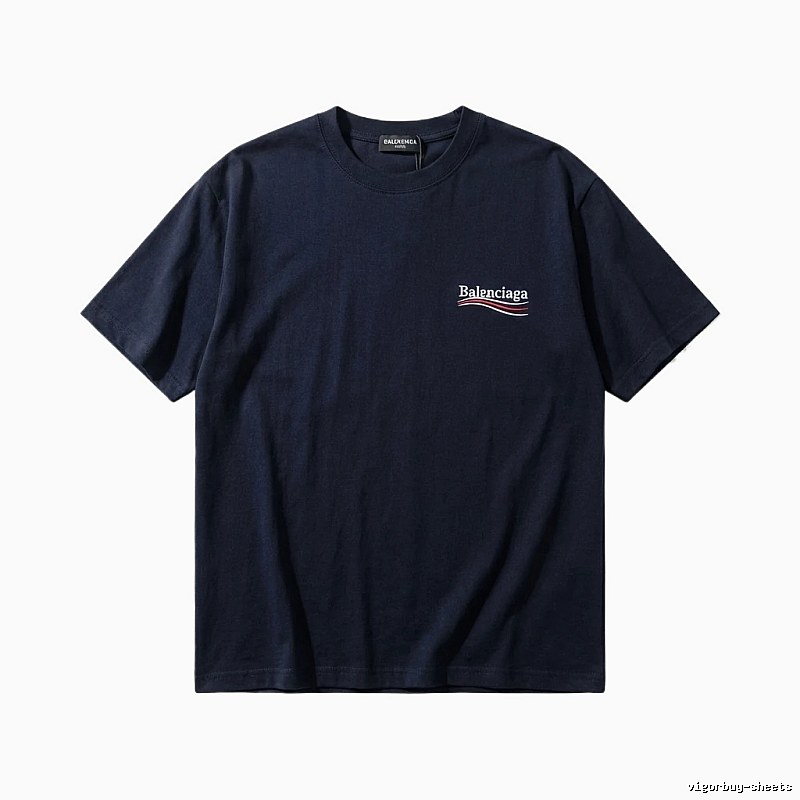 Balenciaga minimalist style black T-shirt