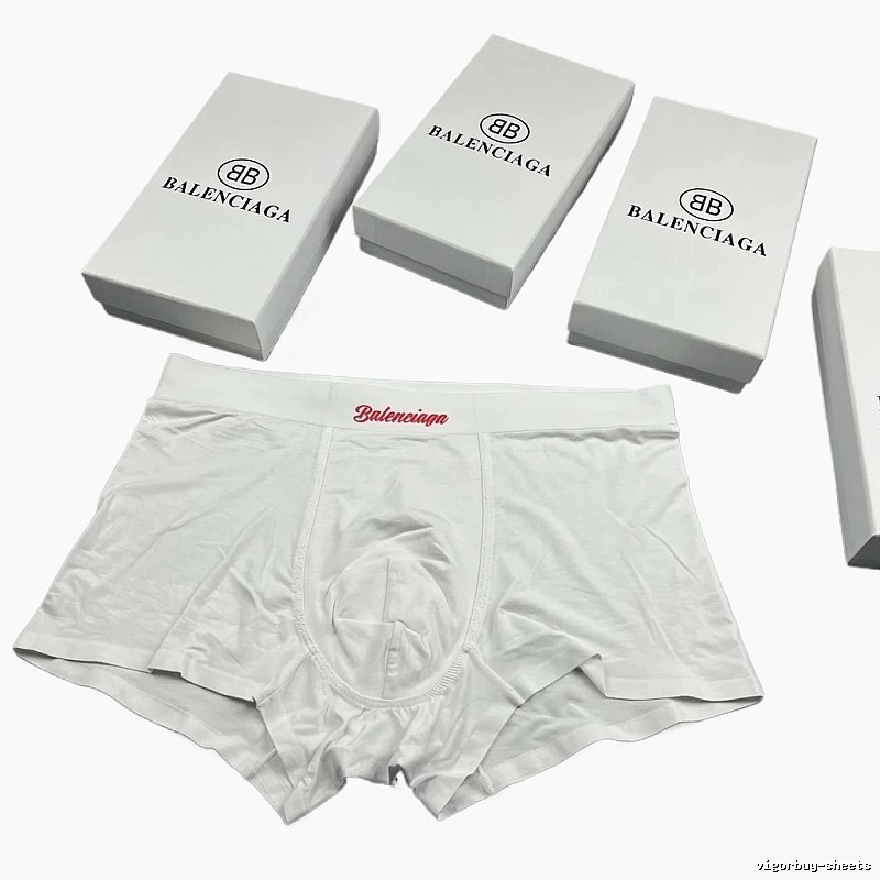Balenciaga minimalist style white underwear