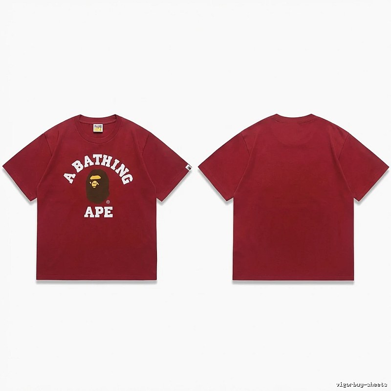 Bape Ape Head Minimalist Style T-shirt