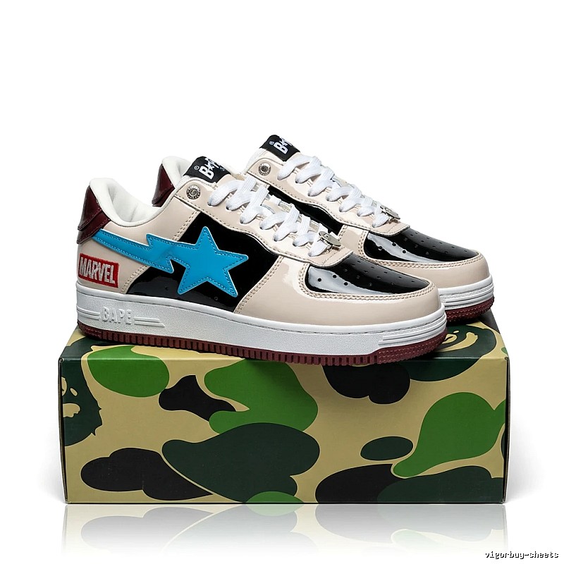 Bape Marvel co-branded sneakers