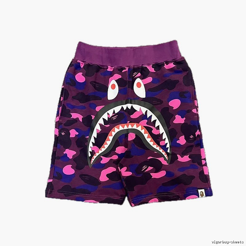 Bape Shark Camouflage Shorts
