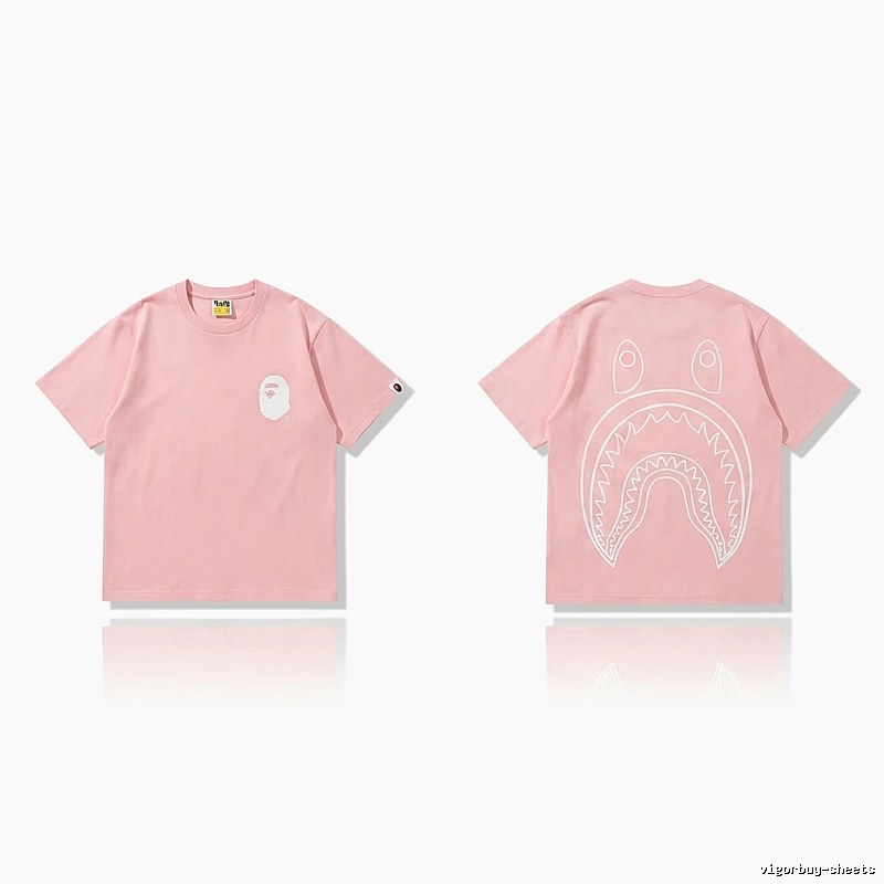 Bape Shark Series Pink T-shirt