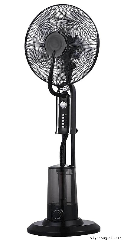 Bladeless Pedestal Cooling Fan For Room Airflow 18-inch Mechanical Control eu Plug