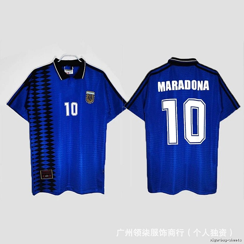 Brazil Urban Soccer jersey Blue Brazil Football with Statement Pattern