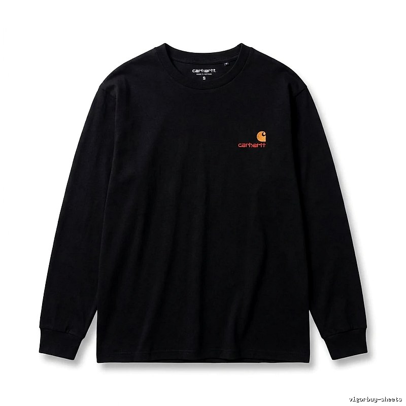 Carhartt simple style black sweatshirt