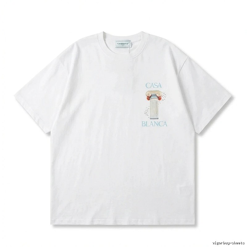 Casablanca Greek column style white T-shirt
