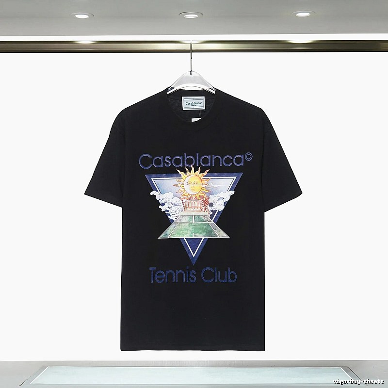 Casablanca retro style black T-shirt