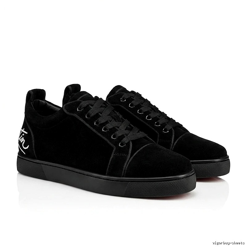 Christian Louboutin casual style black shoes