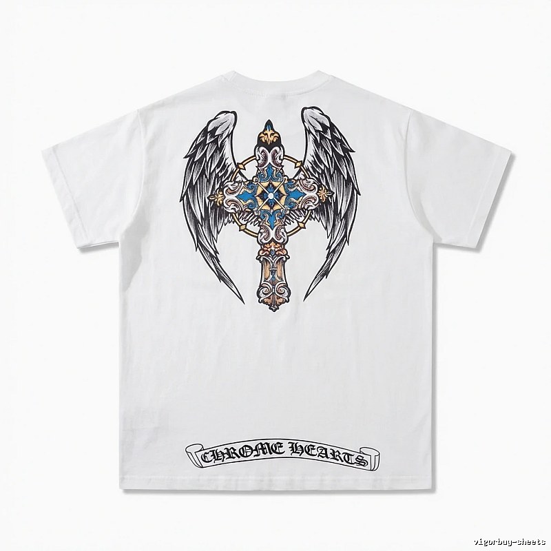 Chrome Hearts Angel Cross White T-shirt