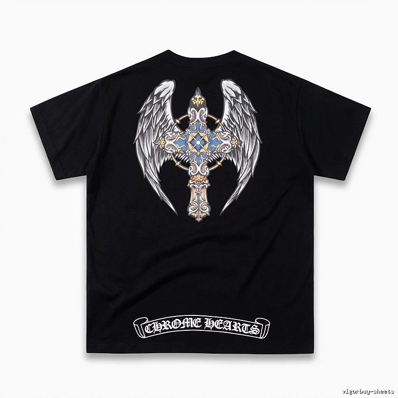 Chrome Hearts Cross Dark Style T-shirt