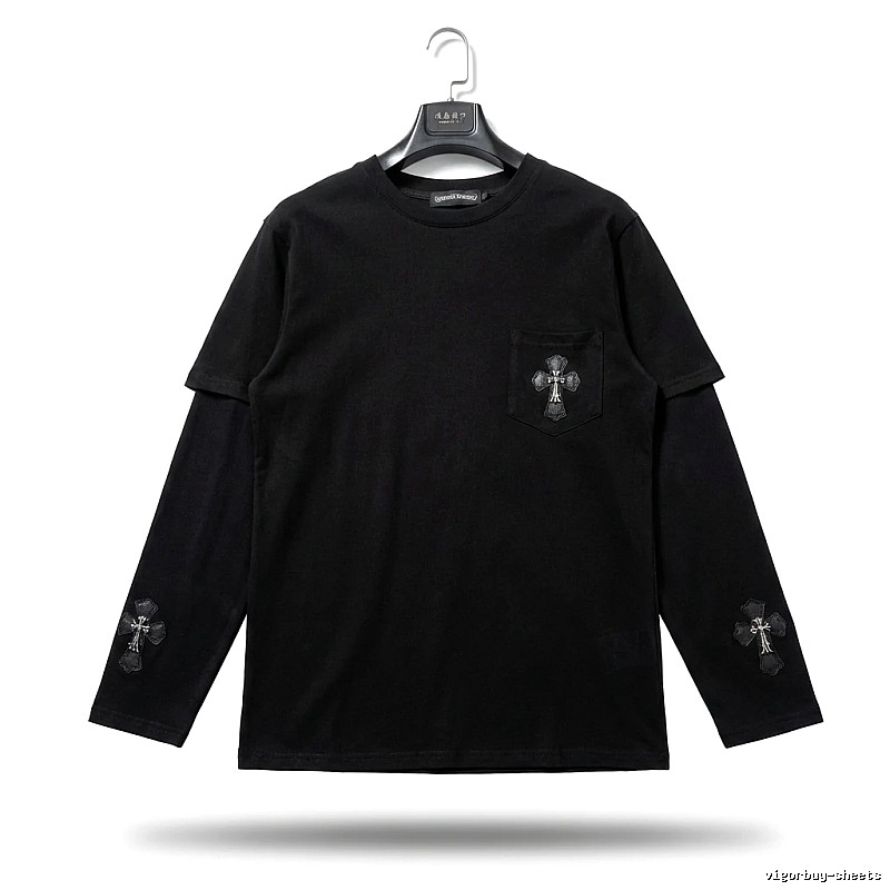 Chrome Hearts Cross Dark Style Top