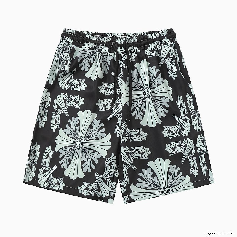 Chrome Hearts Cross Flower Trendy Brand Shorts