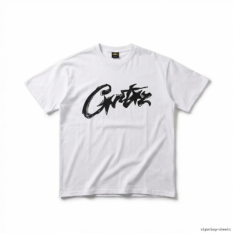 Corteiz Graffiti Style White T-shirt