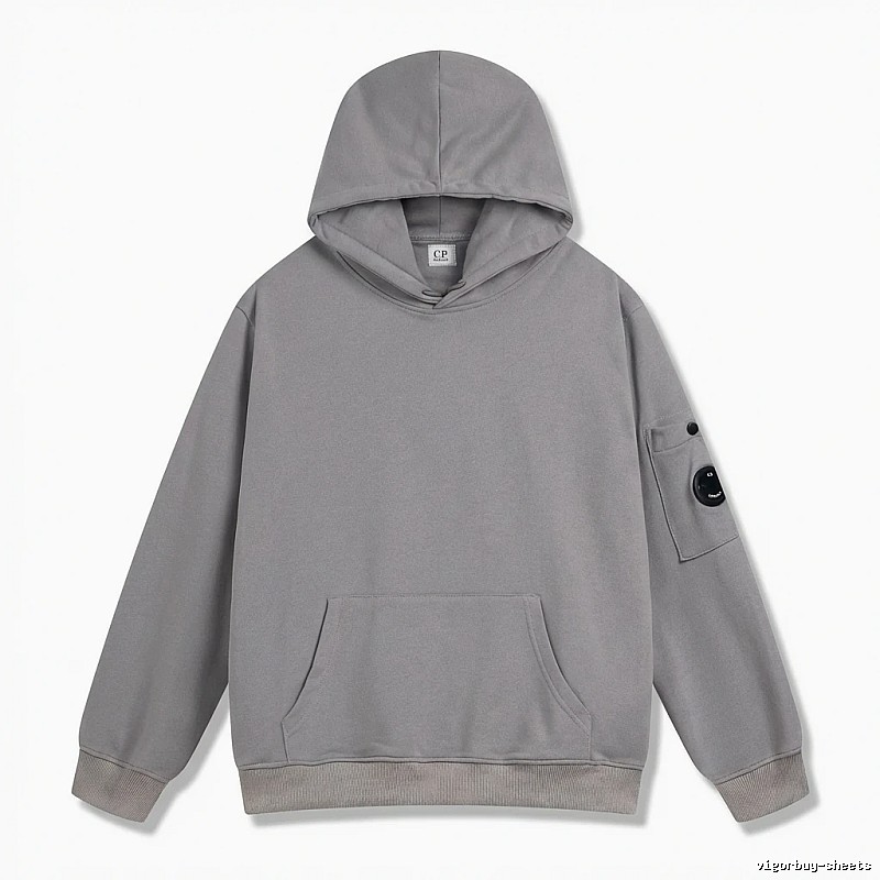 C.P. Grey Trendy Brand Hoodie