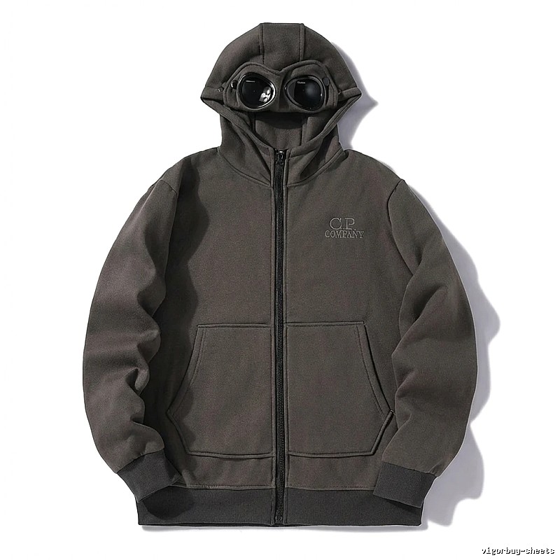 C.P. workwear style dark gray hoodie