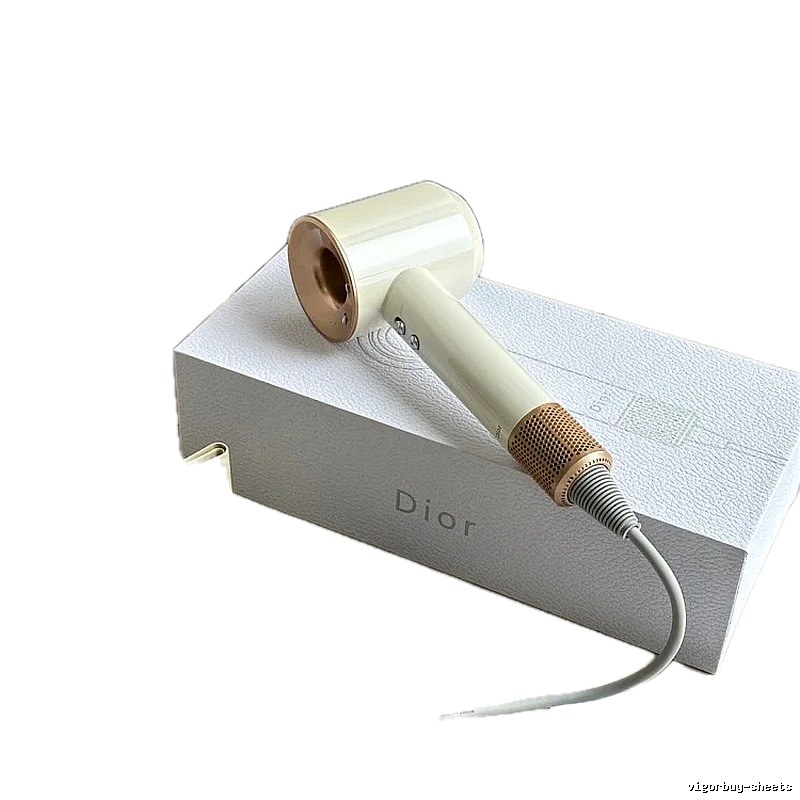 Dior Hair Dryer in White and Gold