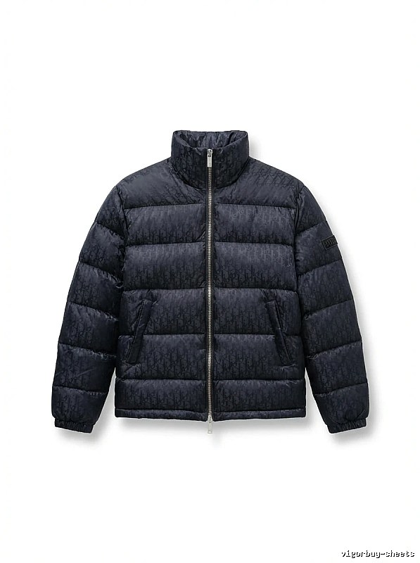 Dior's classic fashionable black down jacket