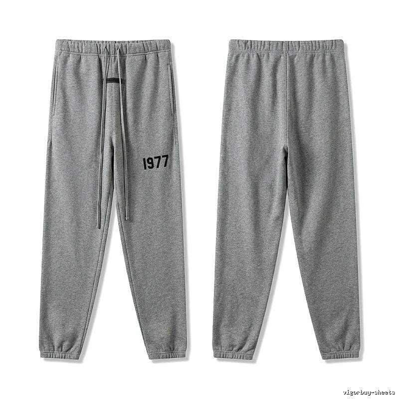 ESSENTIALS 1977 Casual Grey Sweatpants