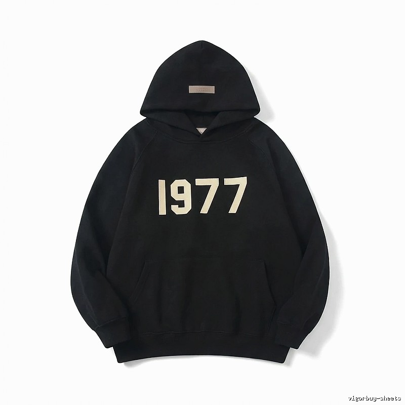 ESSENTIALS 1977 Series Black Sweatshirt