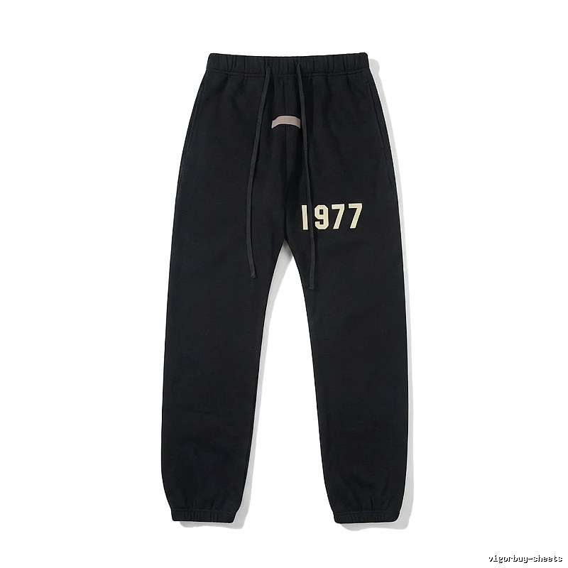 ESSENTIALS 1977 Wind Black Sweatpants