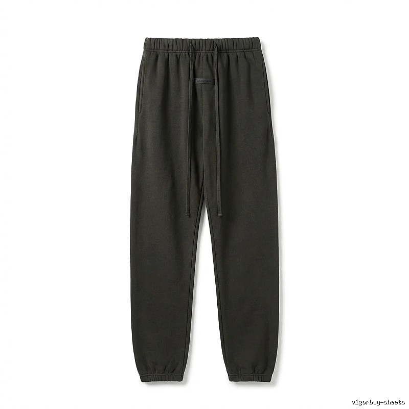 ESSENTIALS Basic Casual Black Pants