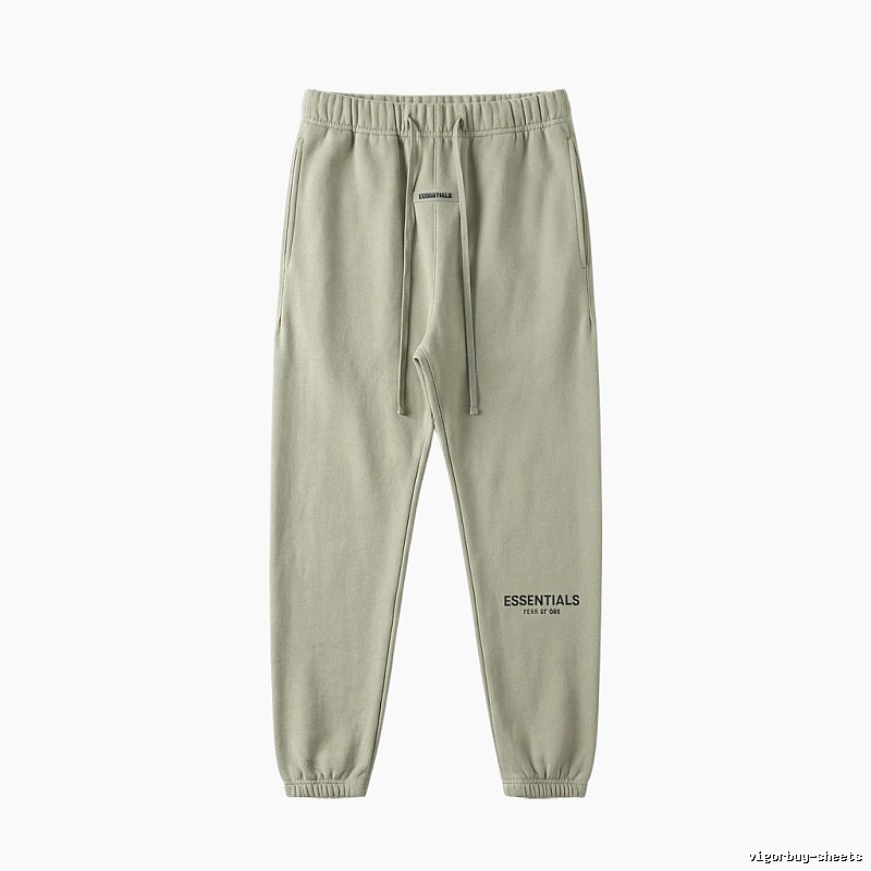 ESSENTIALS Basic Casual Khaki Pants