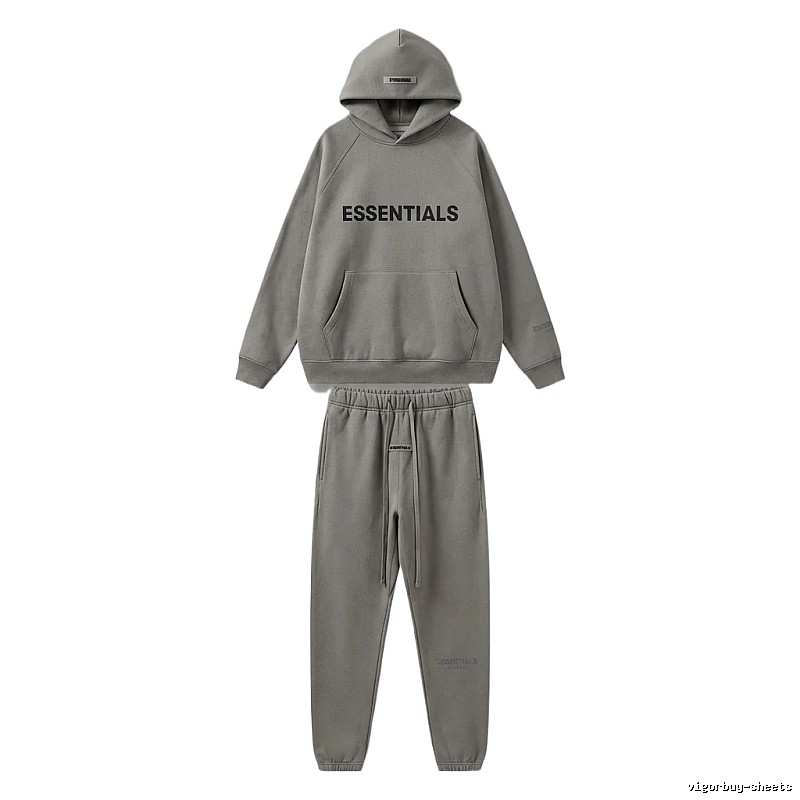 ESSENTIALS grey casual suit