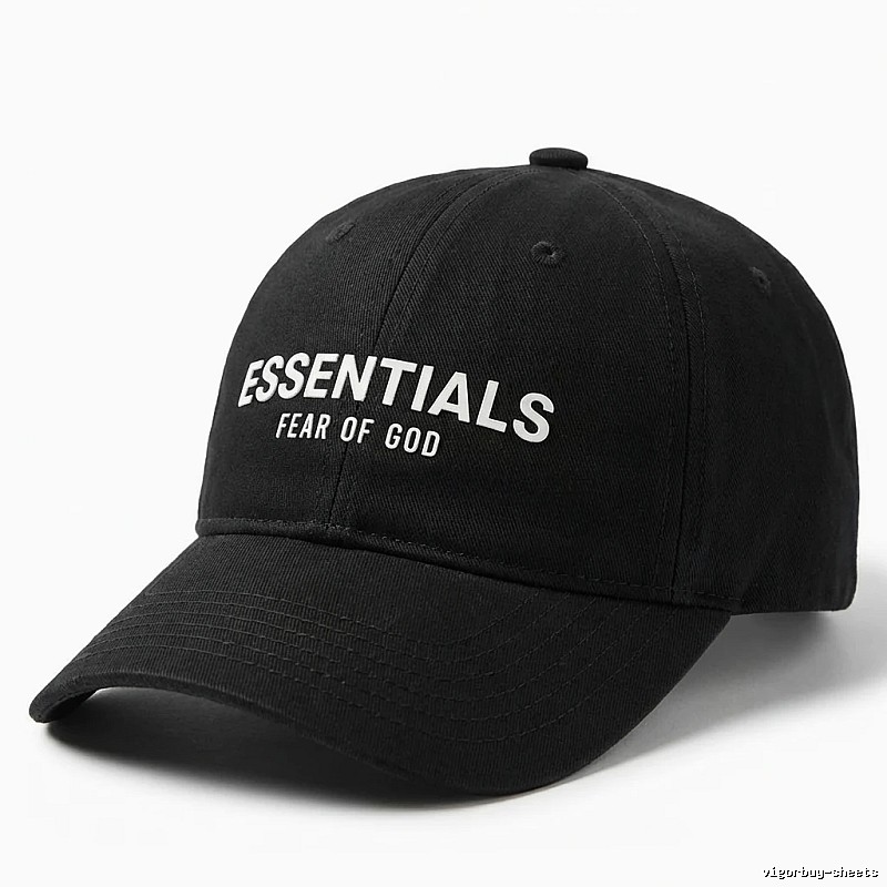 ESSENTIALS minimalist style black hat