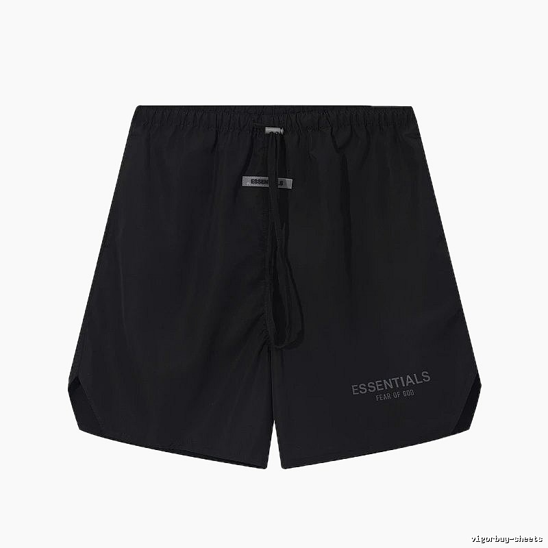 ESSENTIALS minimalist style black shorts