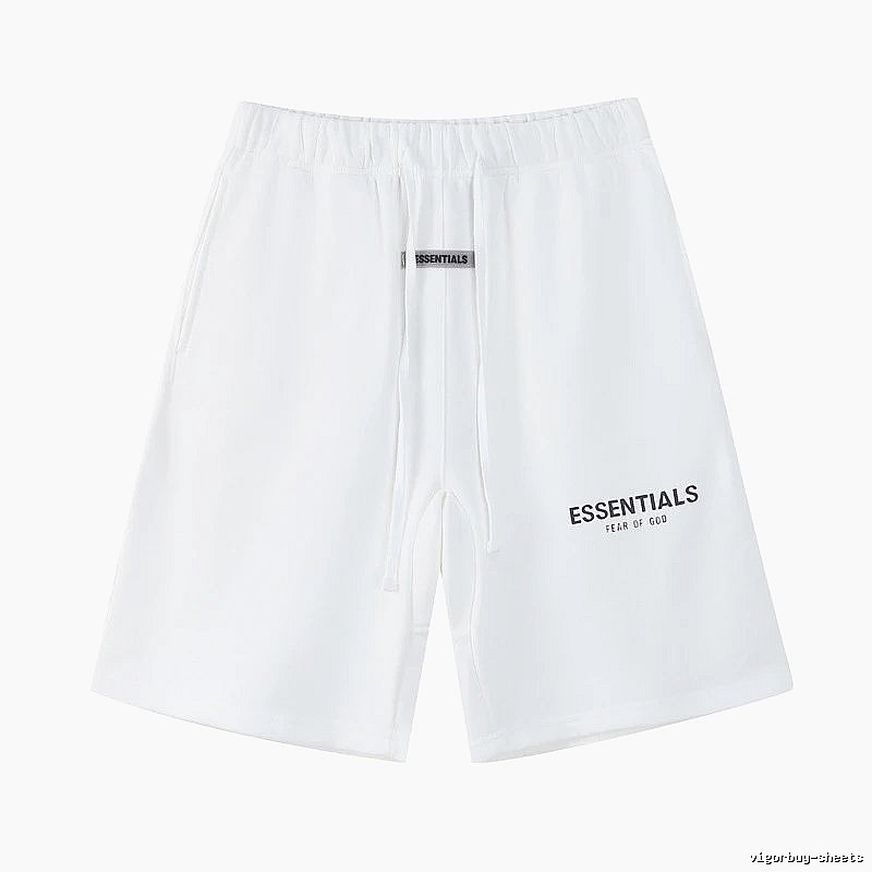 ESSENTIALS minimalist style white shorts