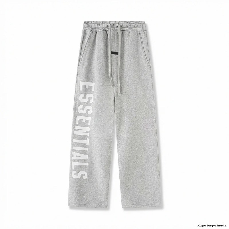 ESSENTIALS Simple Style Gray Sweatpants