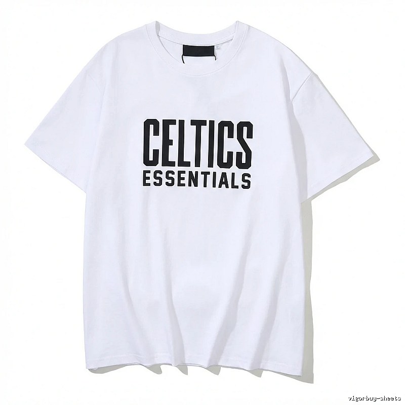 ESSENTIALS Simple Style White T-shirt